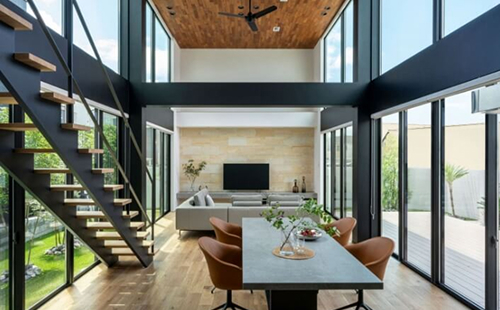 澄んだ空気がめぐる家