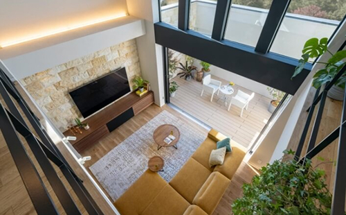 モダンポップな家